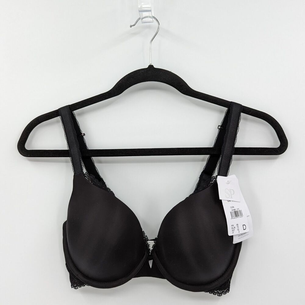 Simone Perele Women's 32D Black CONFIANCE Contour Plunge w/ Racerback